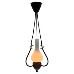 1950/60s RA-GLA Pendant Lampe, Scandinavian Design Light, Norway