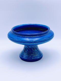 c.1960s RARE Bitossi "Rimini" Centerpiece Stand by Aldo Londi (1911-2003), Italy