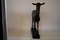 Large Bronze Statue Depicting a Deer
