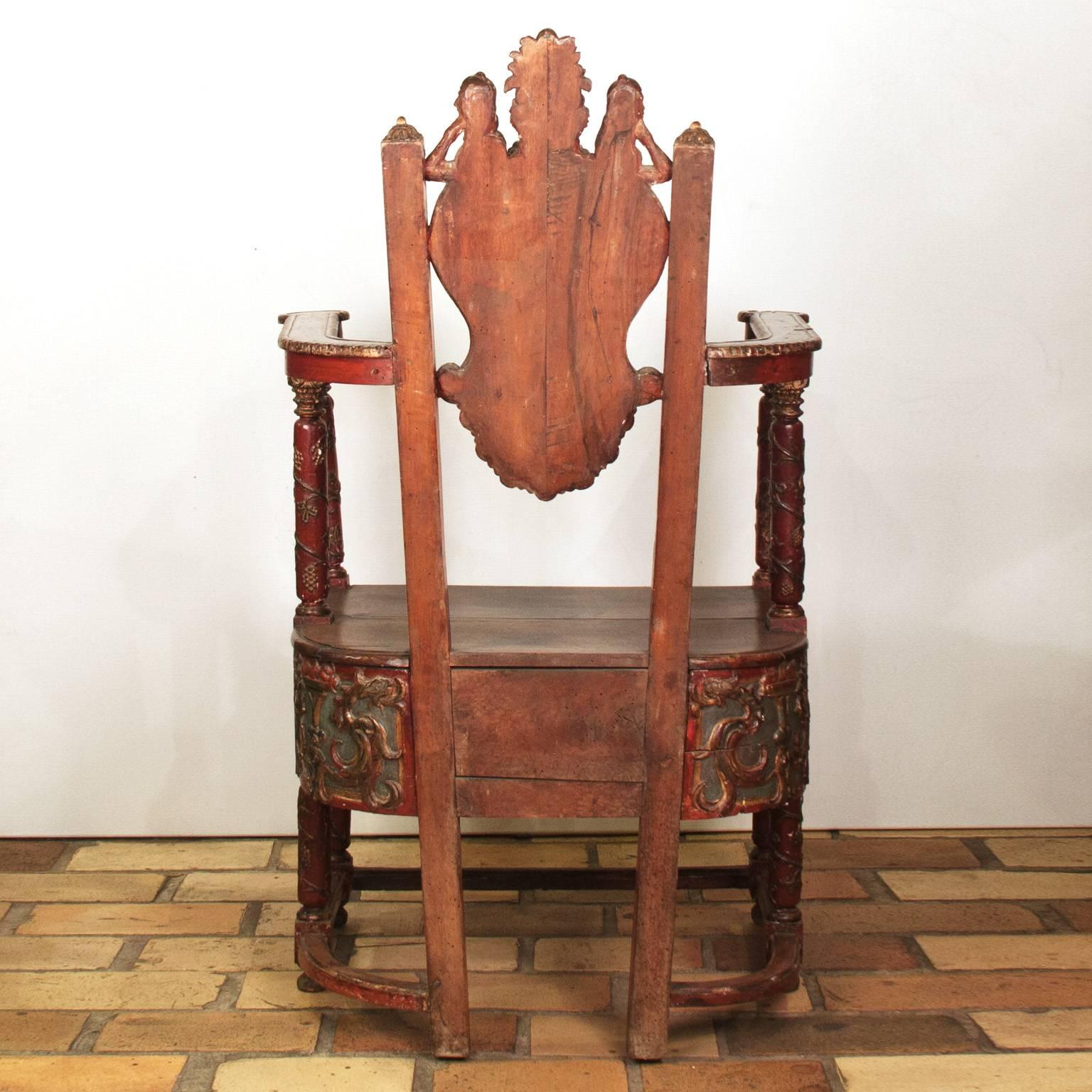 17th century french chair