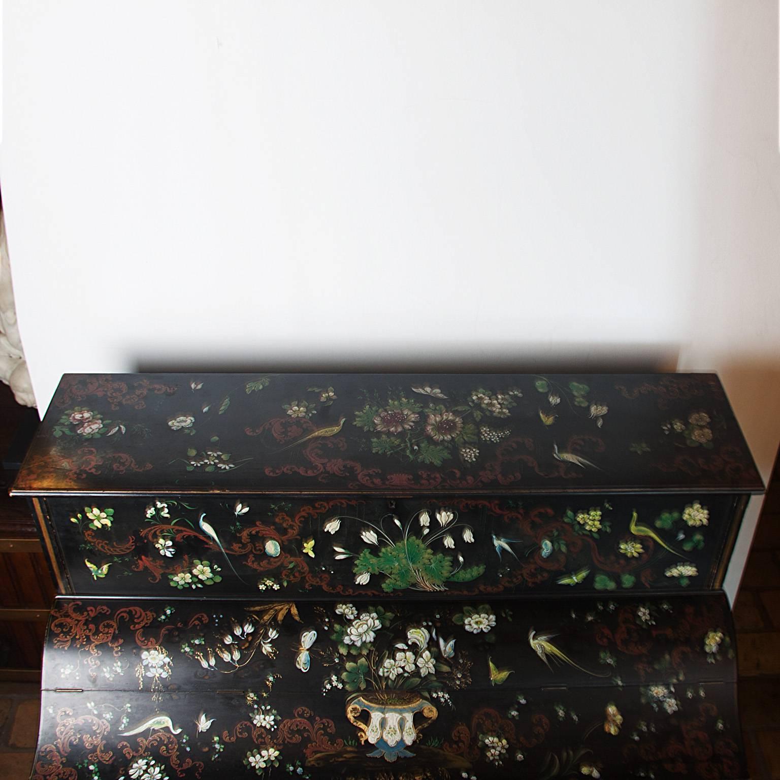 19th Century Painted Piano 1
