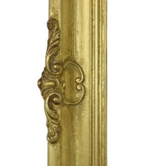 Rahmen aus Kiefernholz im Vintage-Barockstil mit Goldfinish, 64 x 54 cm
