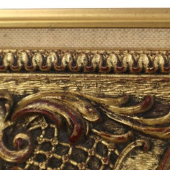 Vintage Classic Frame Rococo Style Floral Motifs 72x55cm