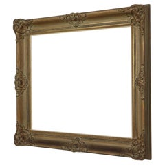 Large Gold Baroque-Style Frame – Classic Wooden Frame 90x80cm