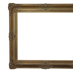 Large Gold Baroque-Style Frame – Classic Wooden Frame 90x80cm