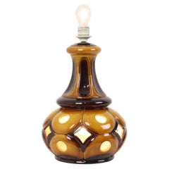 Vintage West German Pottery Lamp Base, 1960s