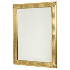 Gold Deknudt Mirror Hollywood Regency Bevelled 92cm