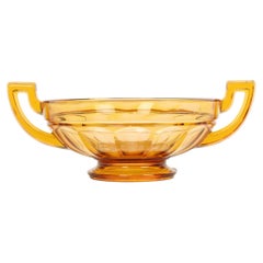 Art Deco Val Saint Lambert 'Noémie' Fruit Bowl (Luxval), 1935