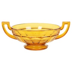 Art Deco Val Saint Lambert 'Noémie' Fruit Bowl (Luxval), 1935