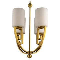 Solid Brass Palatsi Outdoor Pendant Chandelier by Elisterno