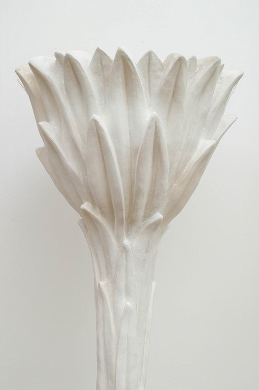 Frances Elkins Plaster Torchiere In Excellent Condition In San Francisco, CA