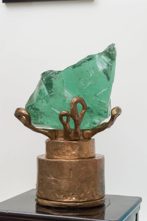 Contemporary Leslie Nix Solid Bronze 