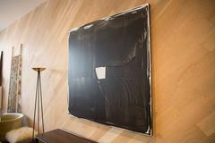 Mark Peterson Black and White Painting