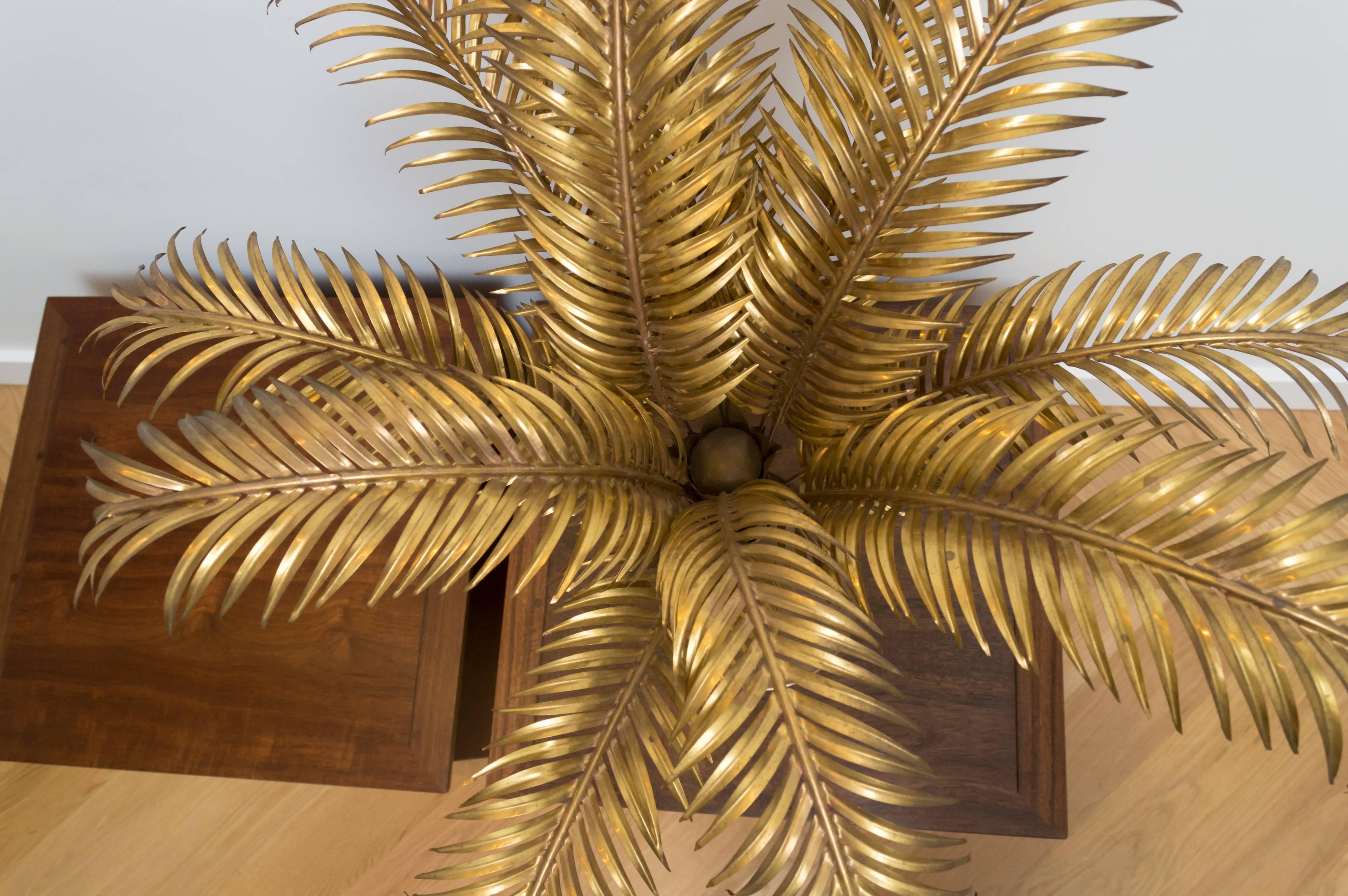 Arthur Court Brass Palm Tree In Excellent Condition In San Francisco, CA