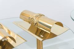 Brutalist Italian Brass Scones