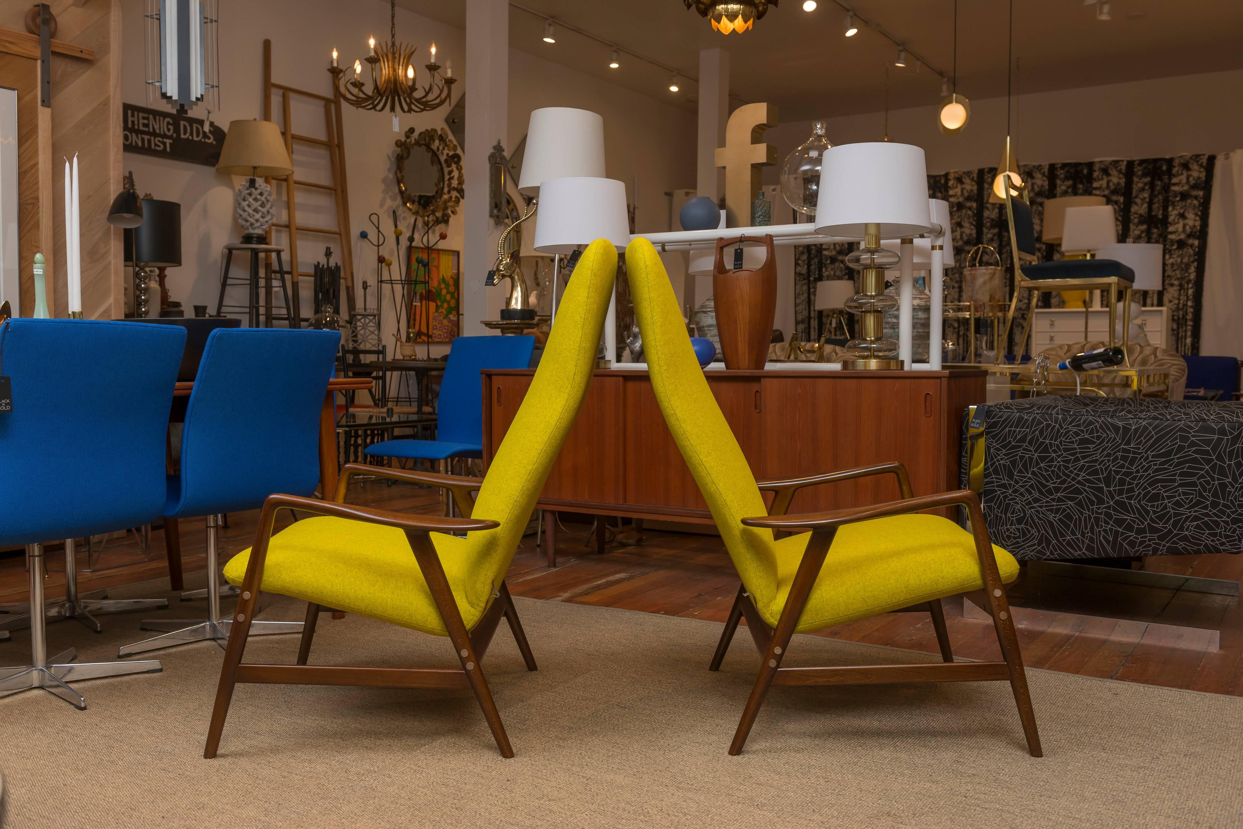 Danish Alf Svensson Contour Chairs For Sale