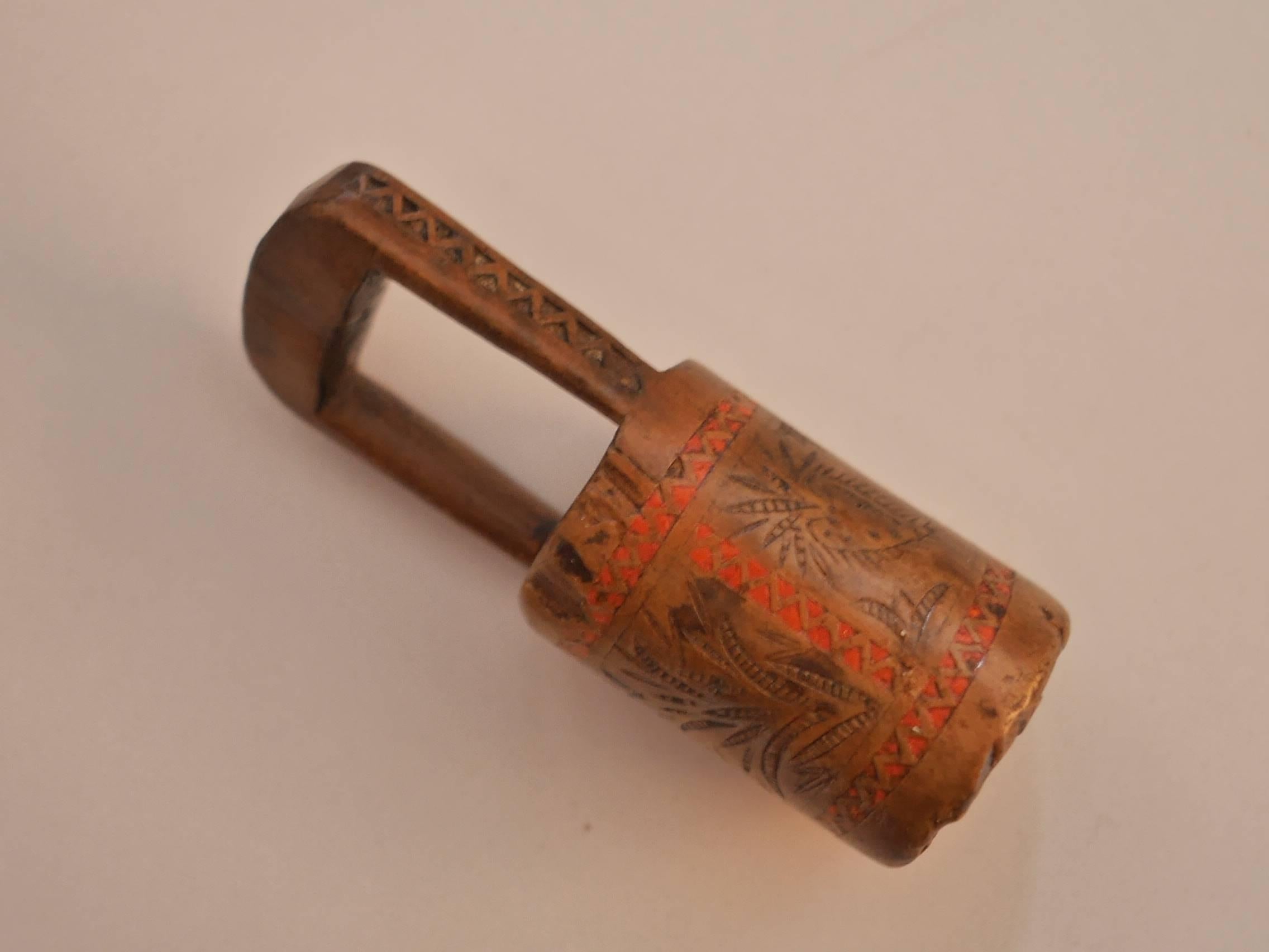 Carved 19th Century Pyrenees Wooden Bread Stamp For Sale