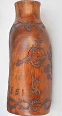 19th Century Monoxyle Bottle