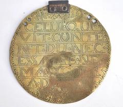 18th Century Brass Mule Plate