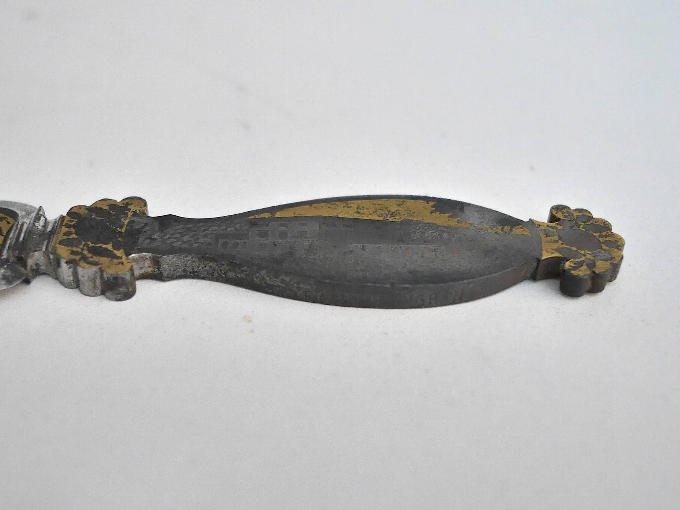 Swedish 19th Century Paper Knife For Sale