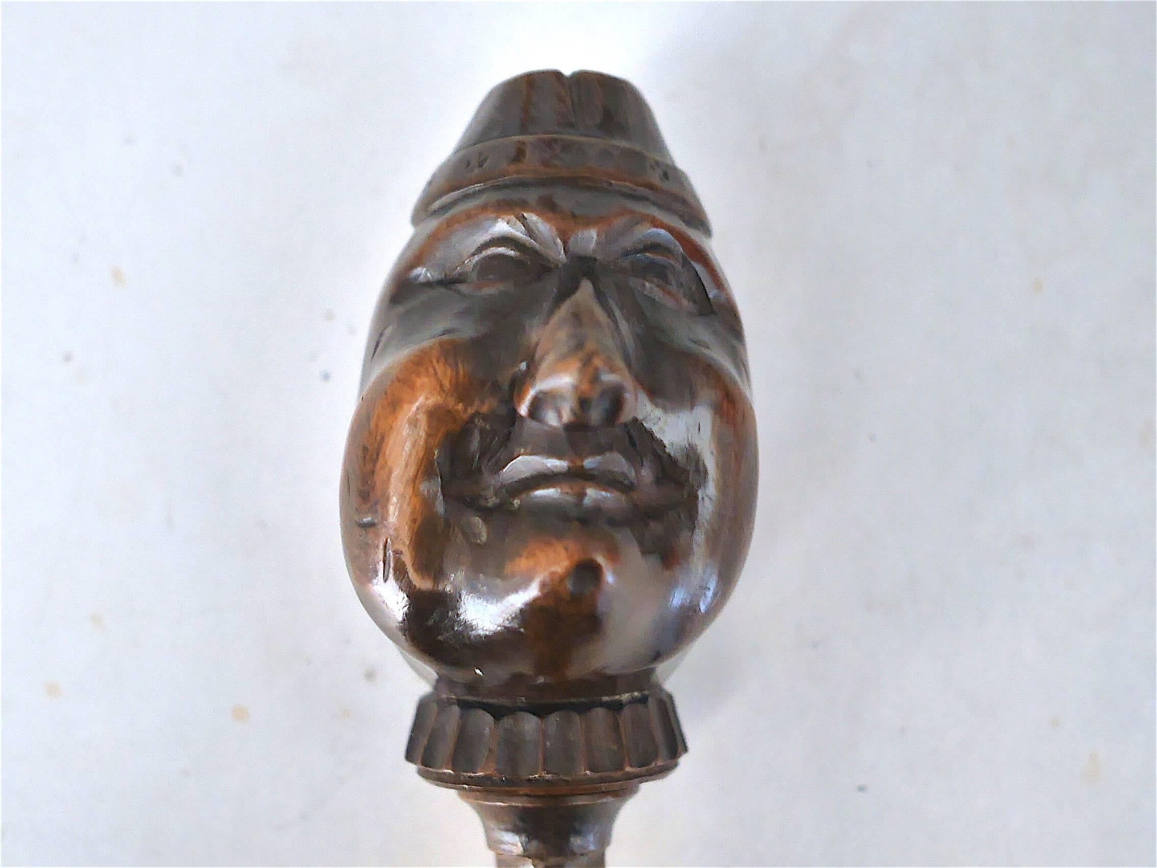 French 19th Century Double Faced Nutcracker For Sale