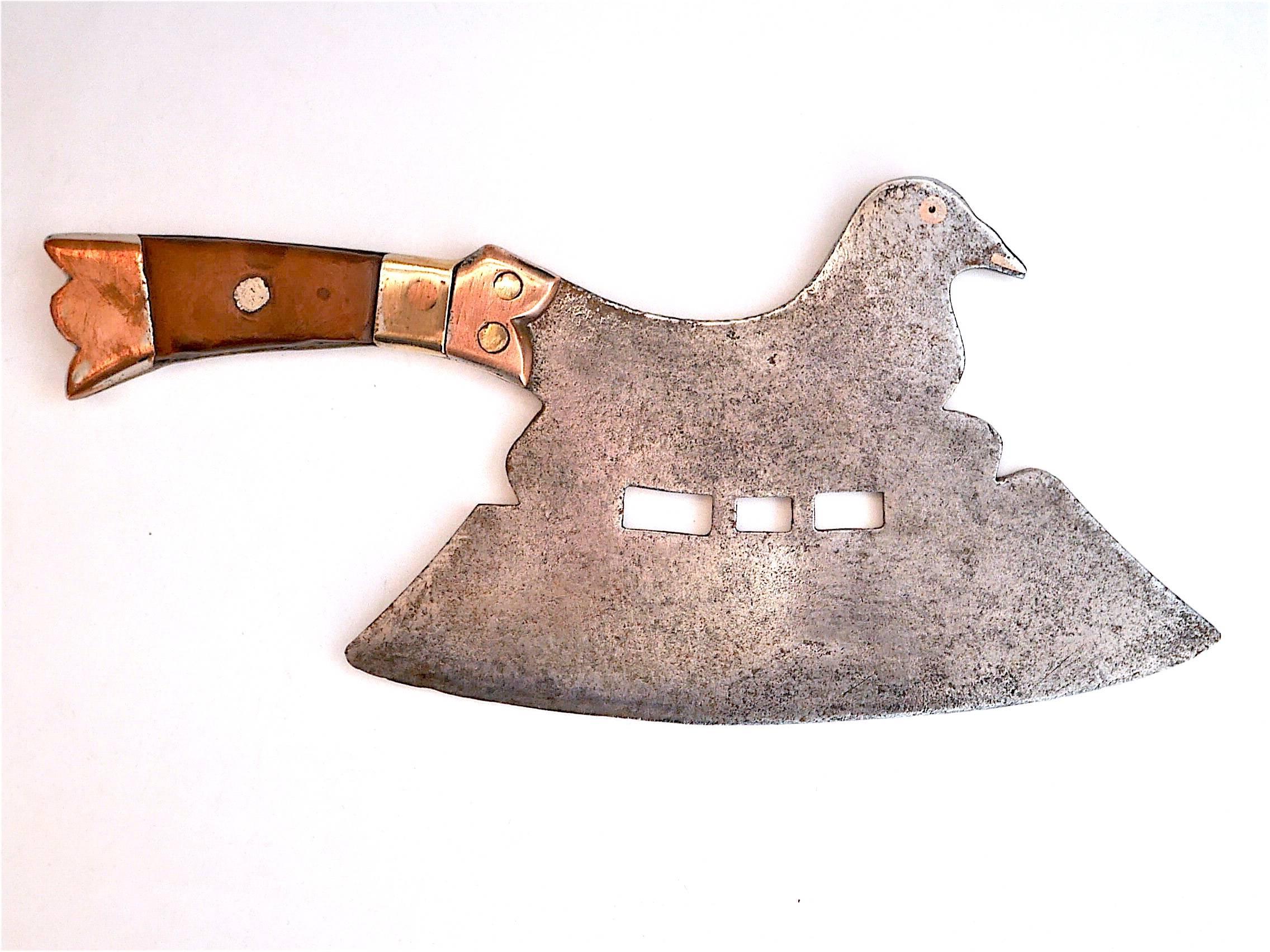 Early 20th Century Cast Iron Cleaver at 1stDibs