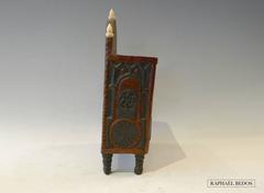 Danish Folk Art Watch Holder, 18th Century