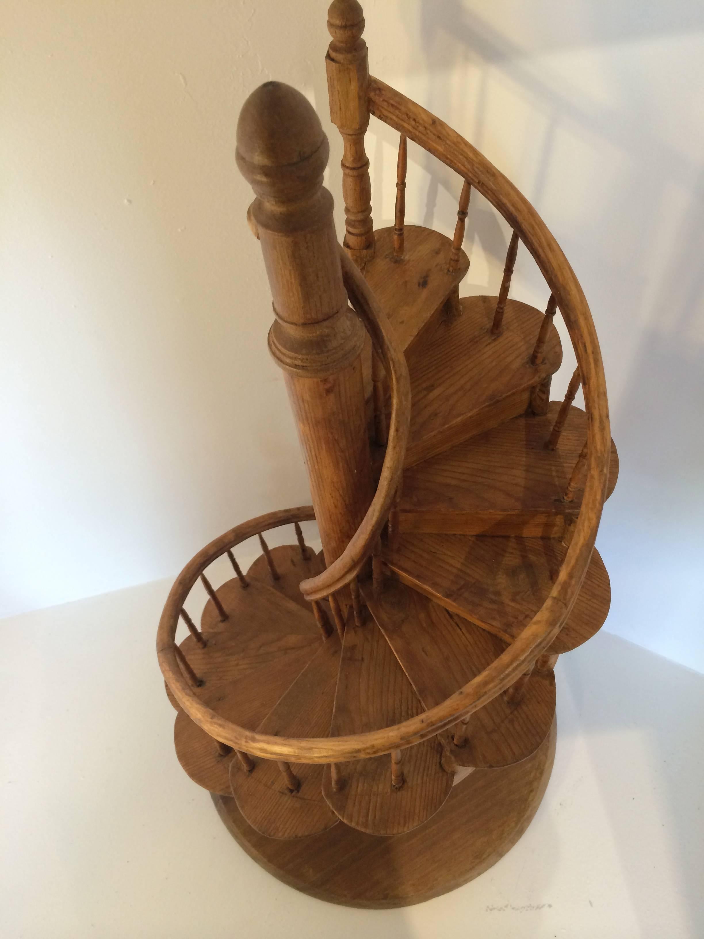 Walnut French Compagnon Masterpiece Staircase