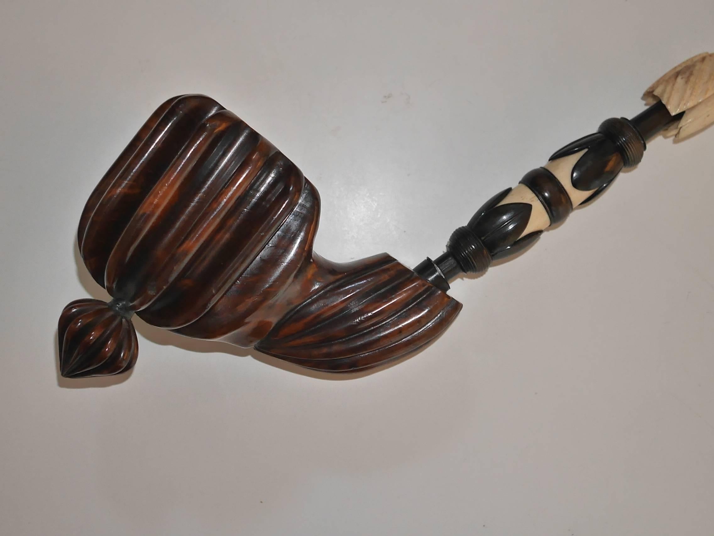 French 19th Century Pipe In Excellent Condition For Sale In Paris, FR
