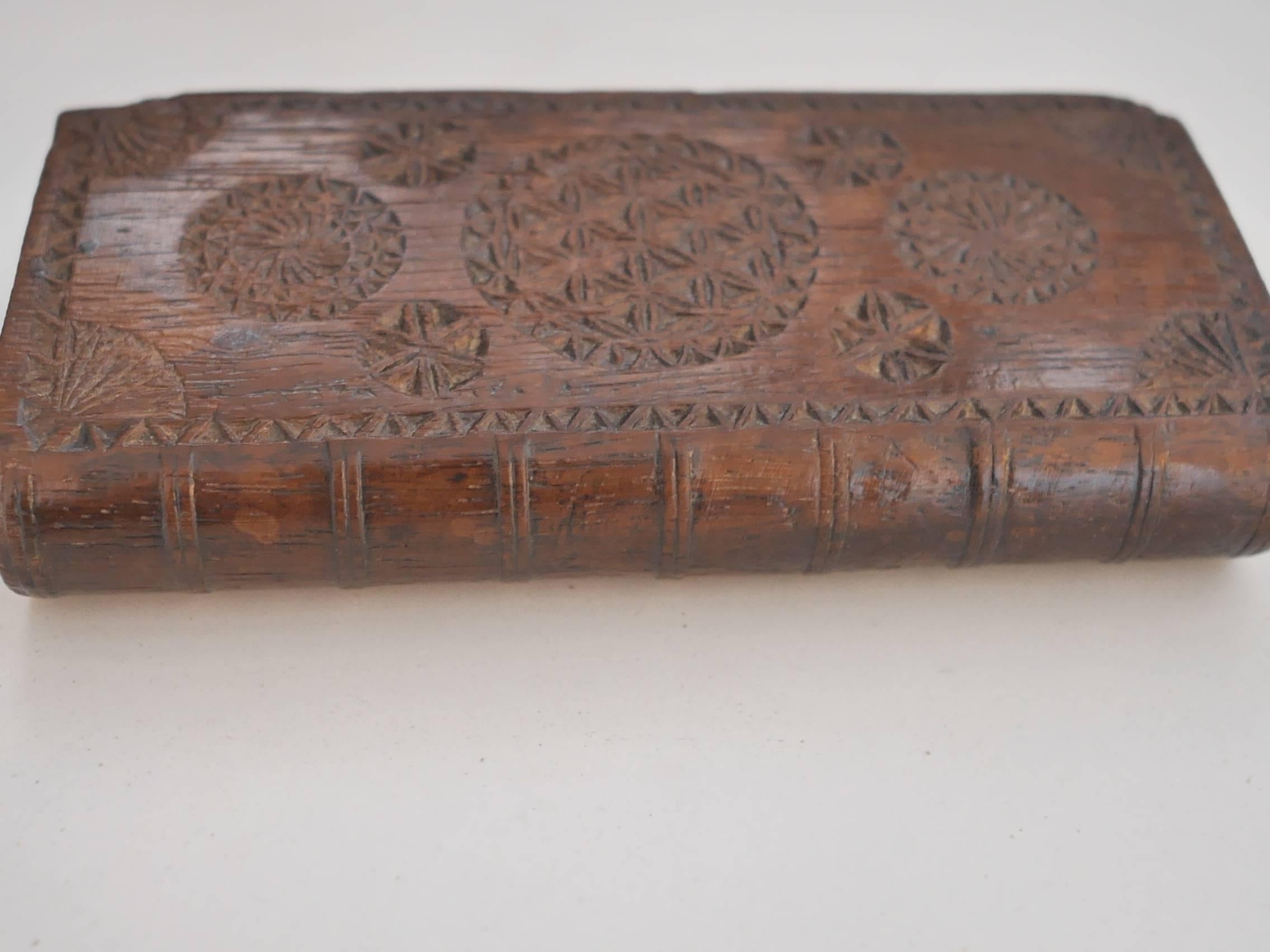 French 18th Century Oak Tree Missal Box For Sale