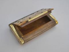 19th Century Horn Snuffbox