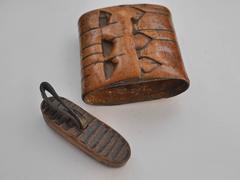 19th Century Bark "Rat's Tail" Snuffbox