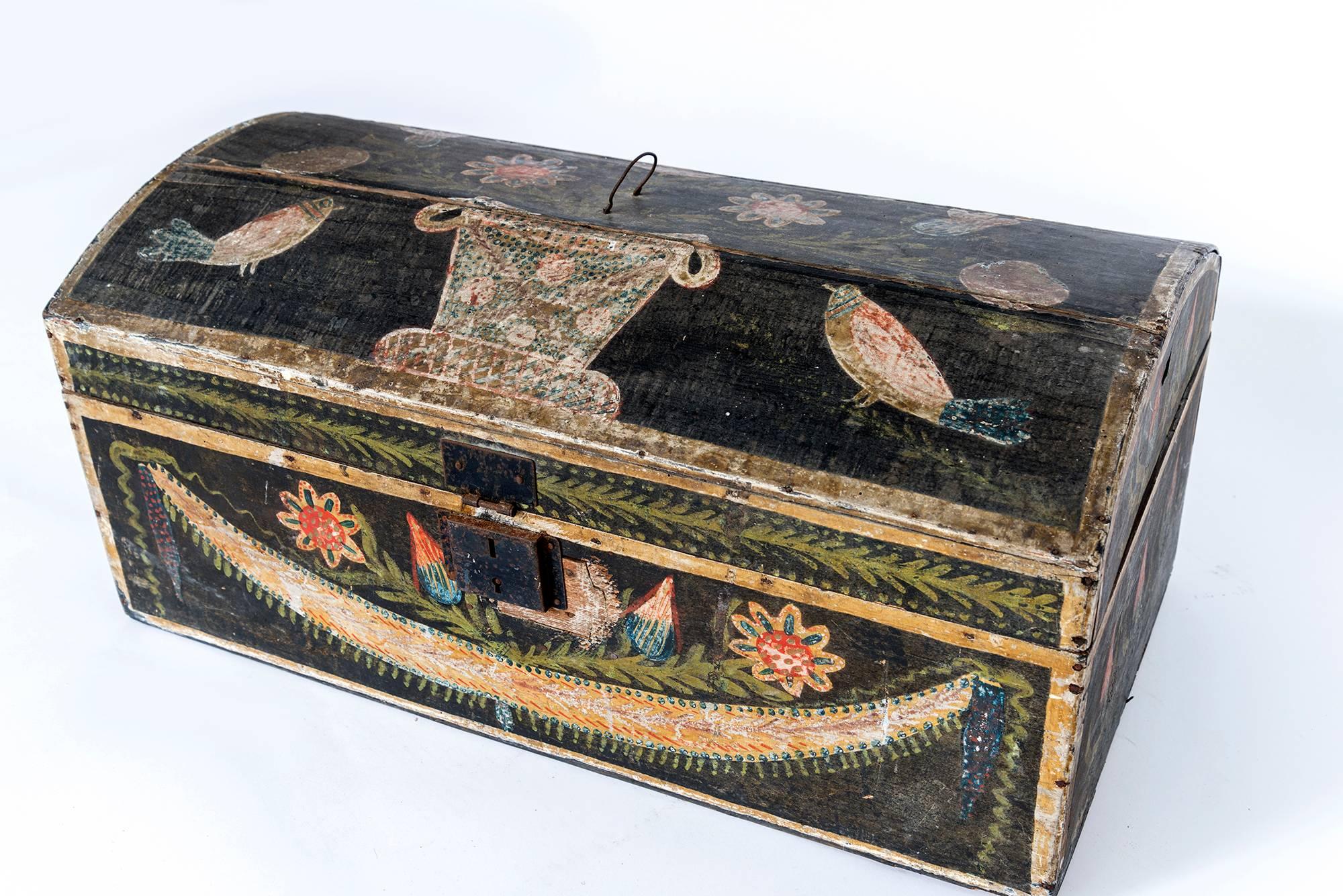 19th Century Italian Wedding Box