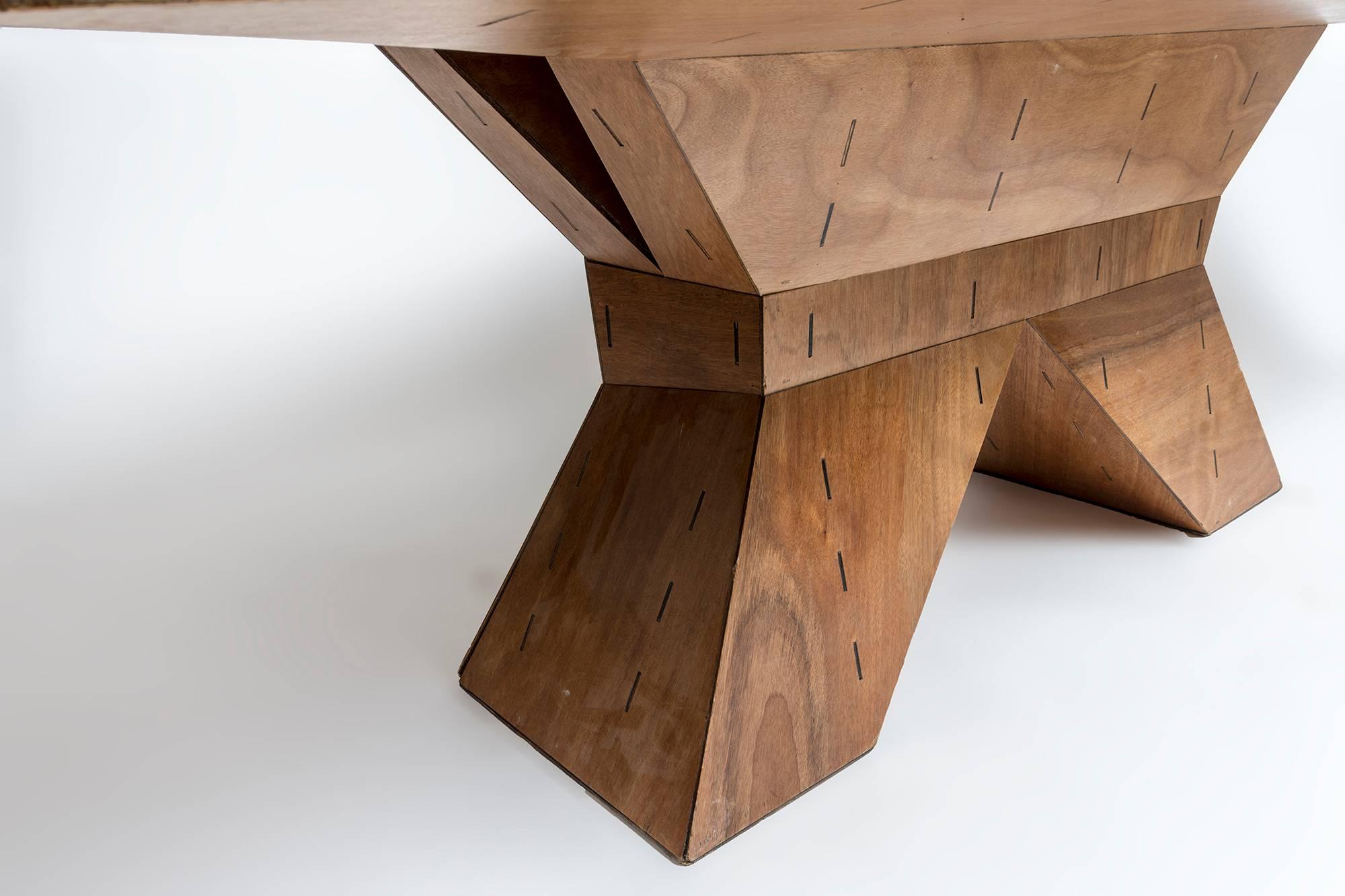 Very Large Architectural Designed Table in Plywood 3