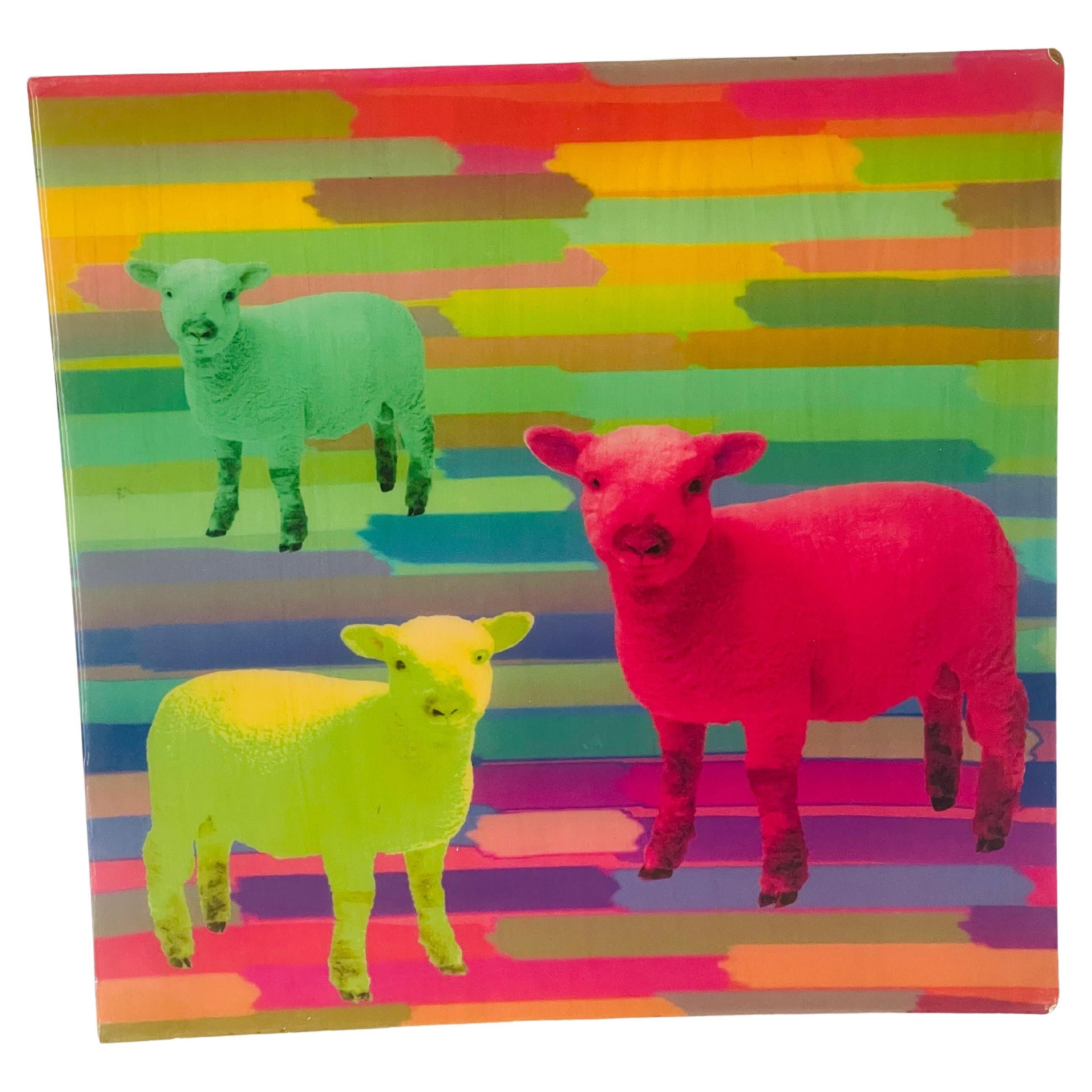 Italienisch Modern Gemischte Medien Kunstwerk Signiert im Angebot