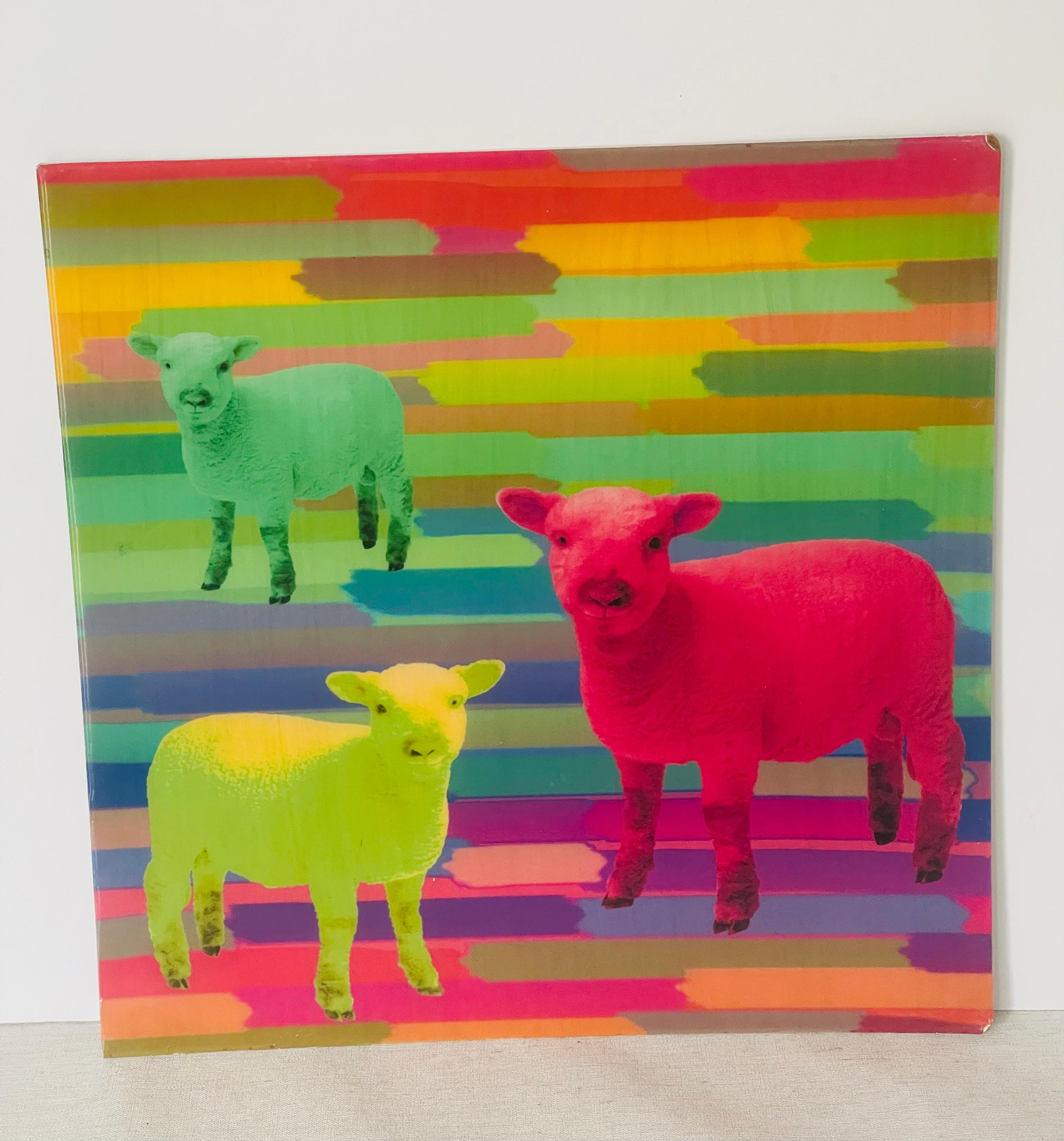 Italienisch Modern Gemischte Medien Kunstwerk Signiert (Moderne) im Angebot