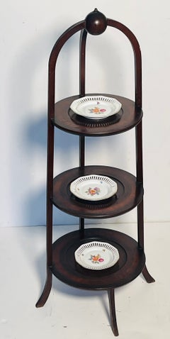 Antique Wood Multitier Stand for Playesvor Plants
