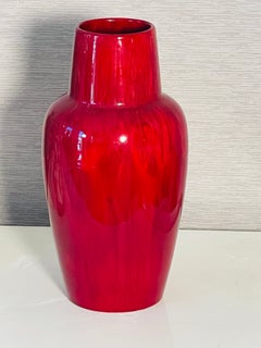 Antique. Zsolnay Oxblood Ted Ceramic Vase