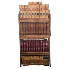 Antique Library on American Arts and Crafts Shelving Unit