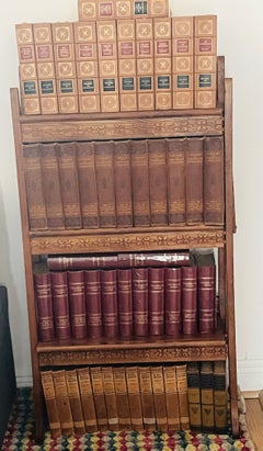 Antique Library on American Arts and Crafts Shelving Unit