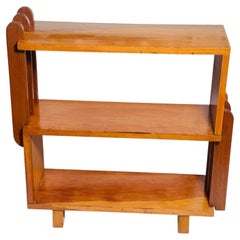 Antique American Art Deco Book Shelf