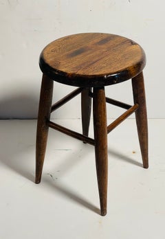 Vintage-Hocker im Stil von Liw und Jeannette Perriand