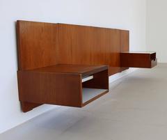 Original Pastoe Cees Braakman Teak Double Bed