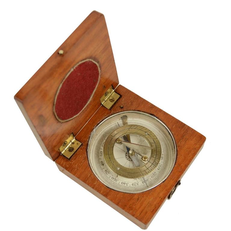 Brass Sundial Made in the Mid19th Century For Sale at 1stdibs