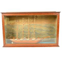 Scale Model of a Ship French Manufacture of 1950s 3