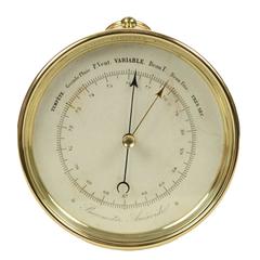 Aneroid Barometer End of the 19th Century