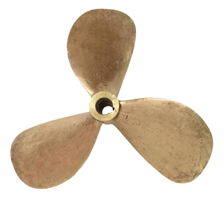 Big ThreeBlade Propeller Made in the 1930s For Sale at 1stdibs