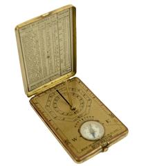 Compass and Sundial Together 1920s 10
