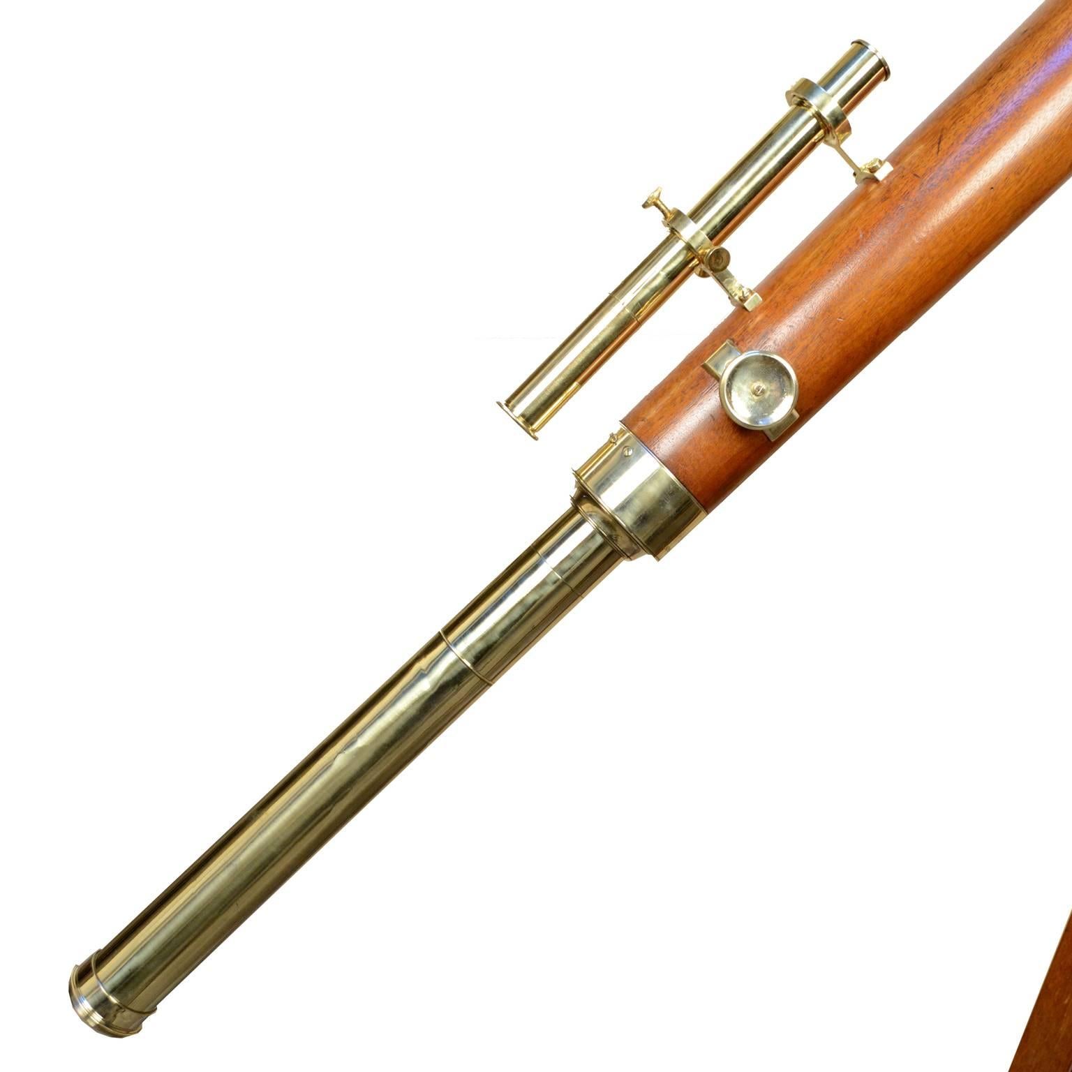 British Astronomical Telescope Signed W. Gilbert & Sons London, Early 1800
