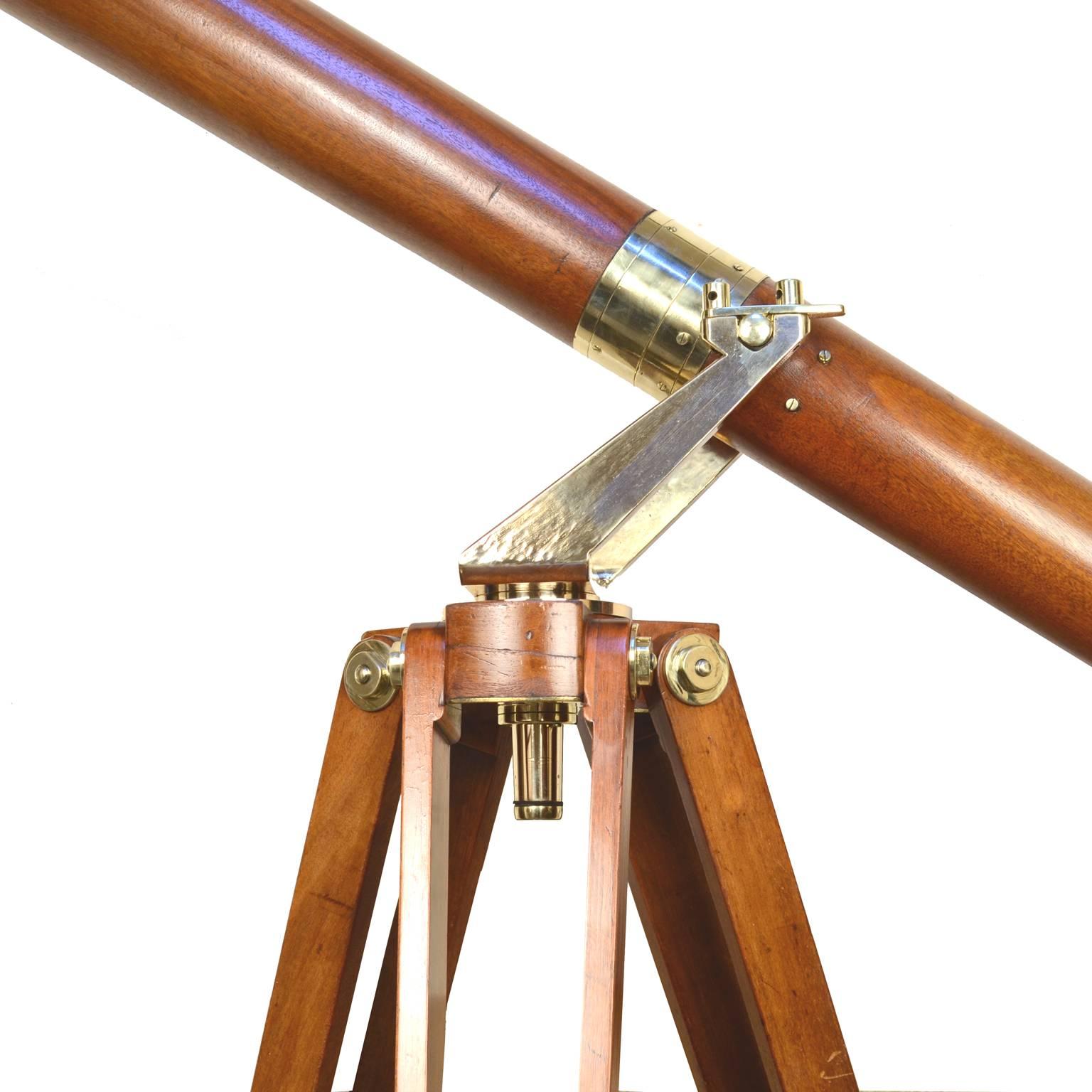 Astronomical Telescope Signed W. Gilbert & Sons London, Early 1800 In Excellent Condition In Milan, IT